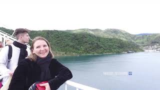 On the ferry
