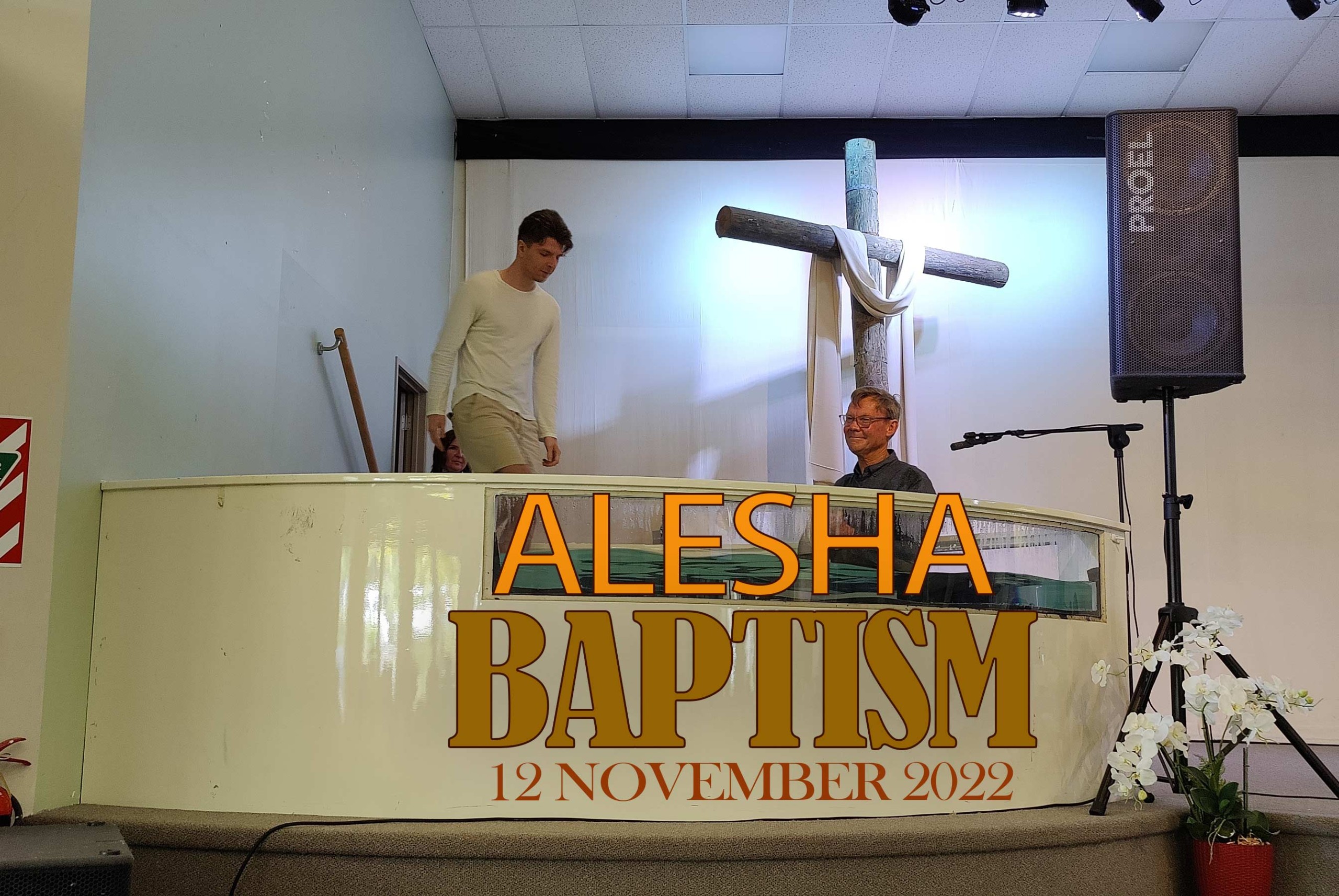Alesha Baptism